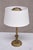 Swedish Grace Table Lamp in Fluted and Reeded Patinated Brass, 1930s For Sale - Image 6 of 11