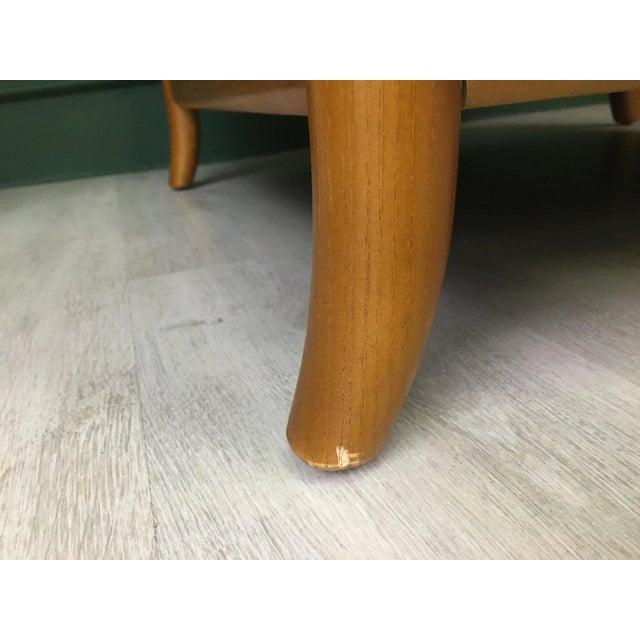 Vintage Yellow Armchair from Cinitique For Sale - Image 9 of 16