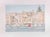 Contemporary Rosanna Cattaneo, When the Port Is Silent, 1990s, Lithograph For Sale - Image 3 of 3