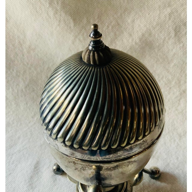Victorian English Silver Plated Egg Coddler For Sale - Image 3 of 14