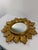 Vintage French Style Giltwood Sunburst Wall Mirror For Sale - Image 4 of 15