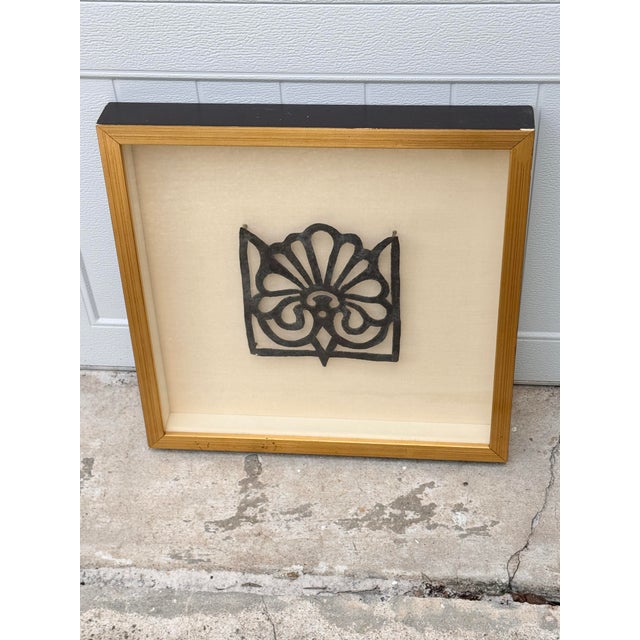 Soicher Marin Vintage Framed Architectural Elements-a Pair For Sale - Image 4 of 10