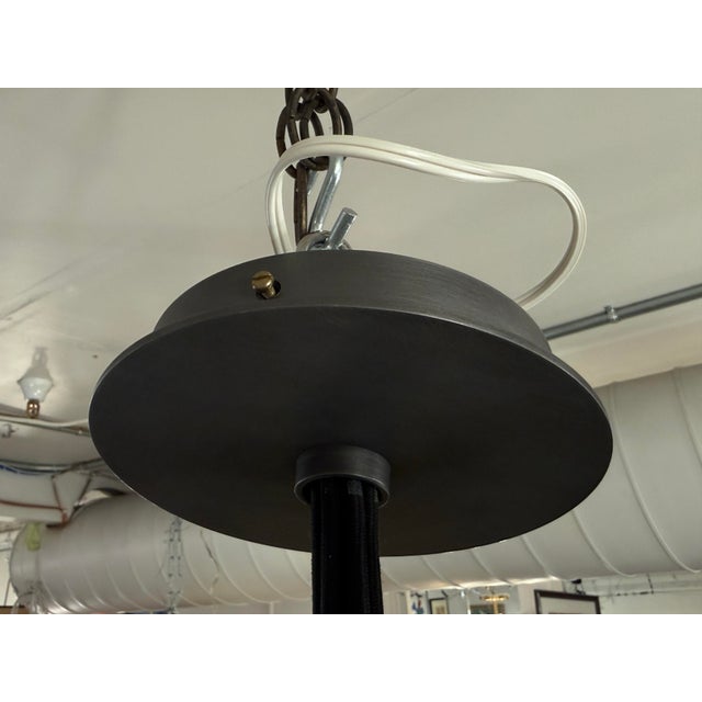 Restoration Hardware Filament Chandelier For Sale - Image 11 of 12