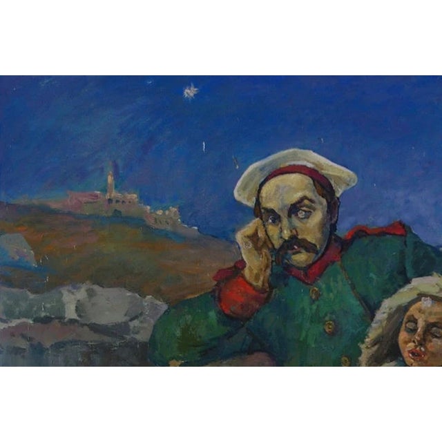 FREE SHIPPING worldwide. The painting will be rolled up and packed securely in a special protective tube. Note: The...