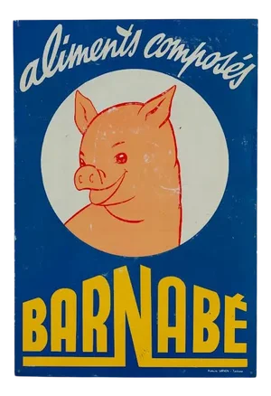 Metal Advertising Plaque, 1970s