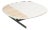 Naturae White Big Table by Angelettiruzza Design for Bottega Intreccio For Sale