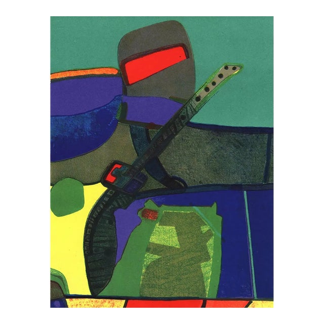 1972 Maurice Esteve Original Lithograph Aristovert XXe Siecle For Sale