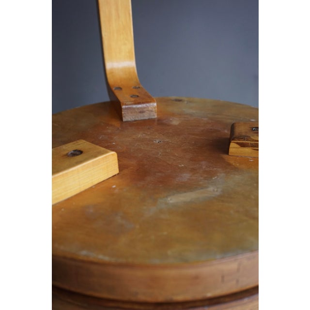 Model 60 Stools by Alvar Aalto for Finnmar, 1930s, Set of 4 For Sale - Image 6 of 18