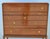 Mid-Century Modern 1960 Baker Furniture Mahogany Federal Style Chest on Stand Ornate Brass Hardware For Sale - Image 3 of 11