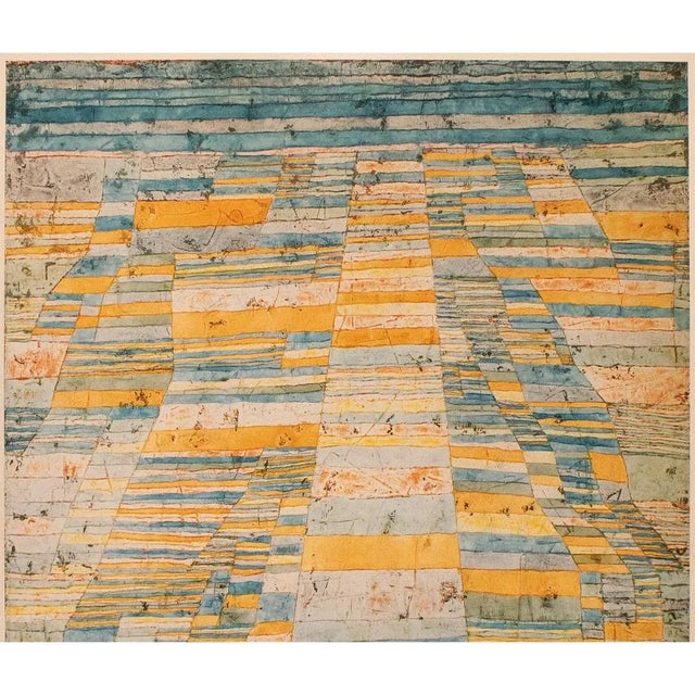 Mid-Century Modern 1990 After Paul Klee "Main and Bypaths" (192 After 9), First German Edition Poster For Sale - Image 3 of 8