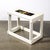 Pair of Documented Off White & Inset Tile Vladimir Kagan Nested Side Tables For Sale - Image 13 of 18