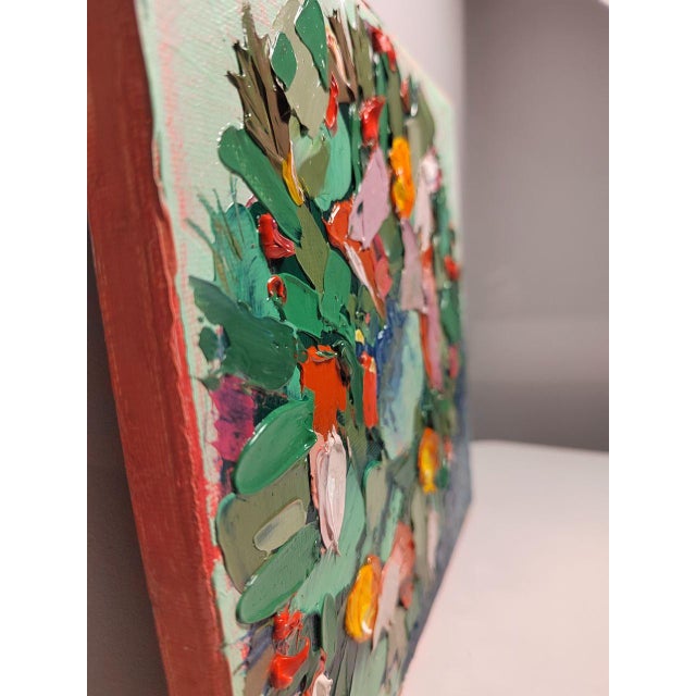 The Warmth of a Family Christmas, Oil on Canvas For Sale - Image 6 of 8