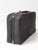 Vintage 1930s Belber Black Leather Suitcase With Green Interior For Sale - Image 15 of 18