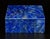 Late 20th Century Lapis Lazuli Box Single Panel Whole Slab Top Italian Made No Dyes or Fillers For Sale - Image 5 of 13