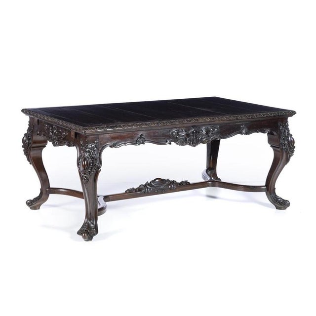 Dining Room Table; Made of Fine Wood. For Sale - Image 6 of 6