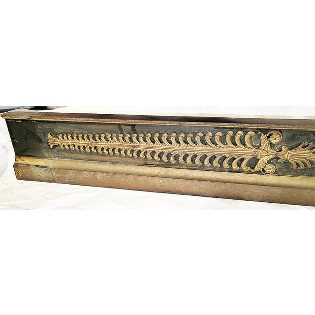 Late 19th Century Antique French Empire Style Fireplace Spreader For Sale - Image 5 of 7