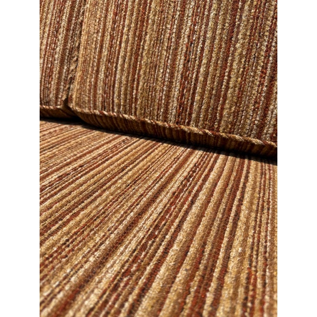 1960s Mid Century Modern Tweed Couch Sofa For Sale - Image 5 of 5