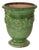 French Anduze Planter Green 15” X 17” by La Madeleine For Sale