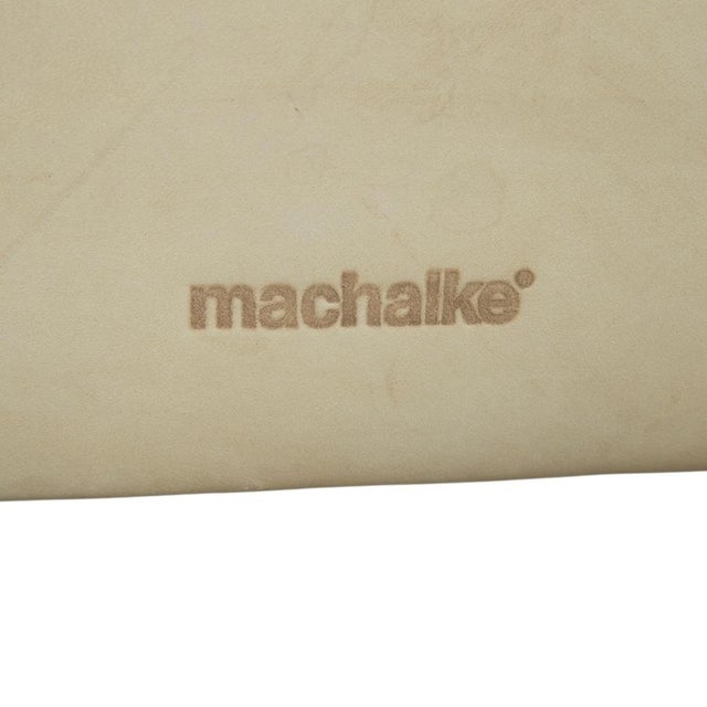 Leather Valentino Armchair in Cream Beige from Machalke For Sale - Image 16 of 18
