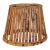Vintage Bamboo Lamp Shade For Sale