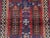 Vintage Afghan Baluchi Hand-Knotted Rug With Geometric Tribal Design in Navy Rug For Sale - Image 6 of 11
