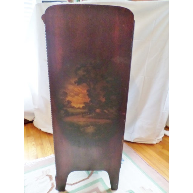 Antique French HandPainted Sheet Music With Bronze Mounts