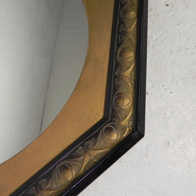 Art Nouveau 8-Sided Mirror, 1920s For Sale - Image 9 of 11
