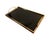 Traditional Brass Gold Plated Black Glass Bed Serving Tray Regency Modern Liquor Bar For Sale - Image 3 of 7