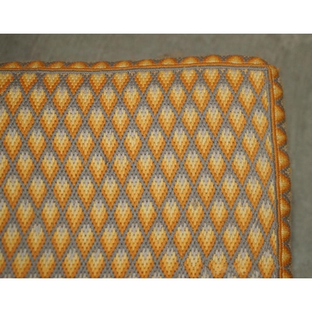 Small Georgian English Country House Footstool with Embroidered Top Bun Feet, 1800s For Sale - Image 13 of 18