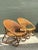 Vintage Woven Rattan Lounge Chairs - Pair For Sale - Image 9 of 12
