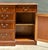 Wood Vintage Flame Mahogany Sideboard Cabinet For Sale - Image 7 of 14
