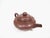 Chinese Vintage Chinese Yixing Zisha Zen Teapot With Plum Blossom Motif For Sale - Image 3 of 10