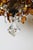 Flower Basket Chandelier with Amber Color Crystals, 1950s For Sale - Image 6 of 18