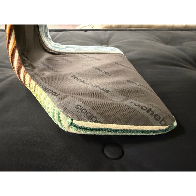 1970s Authentic Roche Bobois Mah Jong Modular Sectional Sofa – Missoni Home & Velvet Edition (5 Seats) For Sale - Image 14 of 18