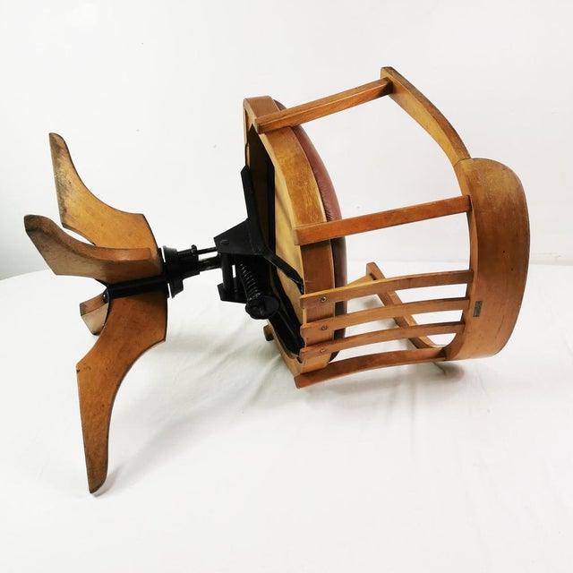 Art Deco Office Chair from Ehapa, Denmark, 1930s For Sale - Image 11 of 16