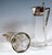 Art Nouveau Glass Decanters with Silver Mounts from Wilhelm Binder, Germany, 1890s, Set of 2 For Sale - Image 5 of 8