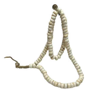 Rough White Stone 108 Beads Hand Rosary Praying Chain
