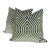 Schumacher Vanderbilt Velvet 22" Pillows in Lettuce Green For Sale