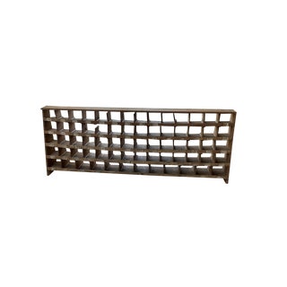 Brown Wall Unit, 1950s For Sale