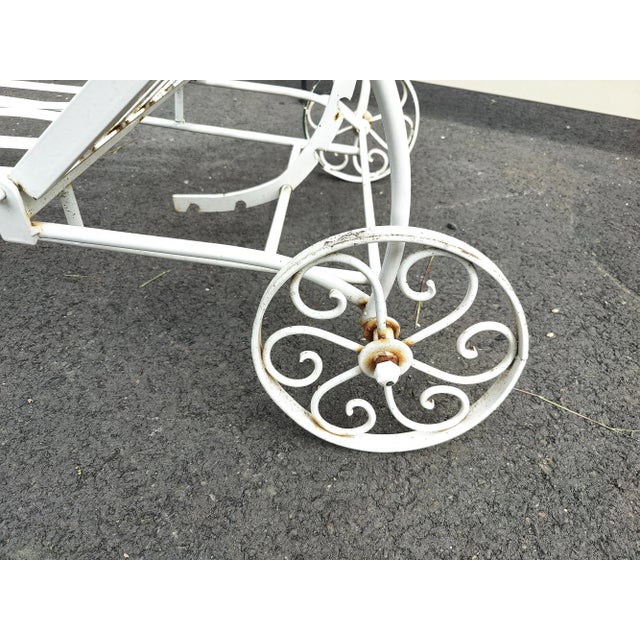 Mid 20th Century Reclining Sunbather Lounge Chair For Sale - Image 10 of 11