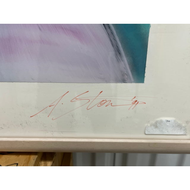 Original artwork by Adam Stone Title: Sweet Lou’s Passion Date: circa 1995 Medium: Acrylic on plexi Dimensions: 48" H ×...