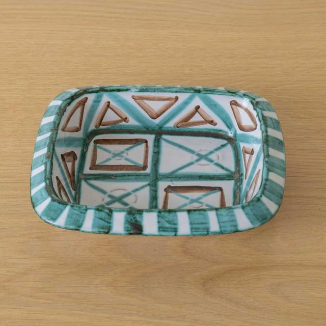 1950s 1950s French Ceramic Dish by Robert Picault, Vallauris For Sale - Image 5 of 13