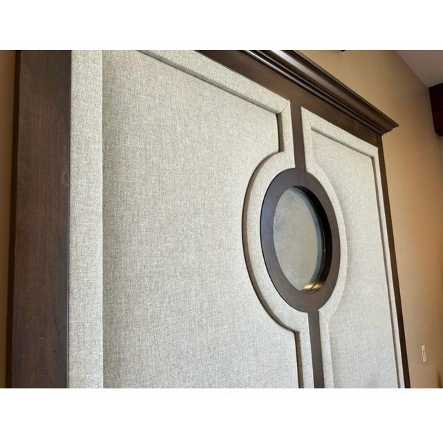 2020s Stunning Designer Cal King Bed For Sale - Image 5 of 5