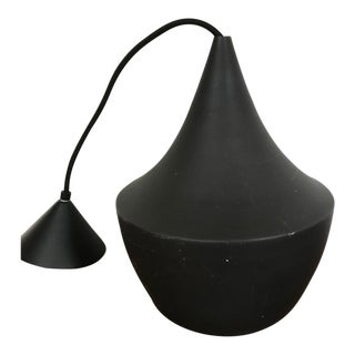 Tom Dixon Black & Gold Pendant Light For Sale