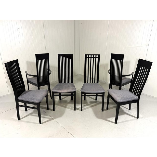 Chairs by Bandelow for Tonon, 1980s, Set of 6 For Sale - Image 12 of 18