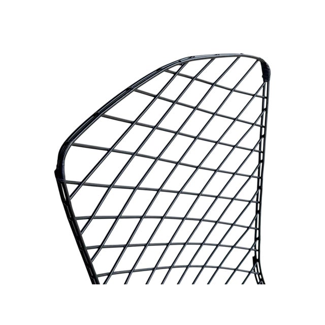 Harry Bertoia Harry Bertoia for Knoll Attri Bird Chair and Ottoman For Sale - Image 4 of 6