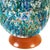 Large Mid-Century Ceramic Lava Round Body Table Lamp For Sale - Image 4 of 9