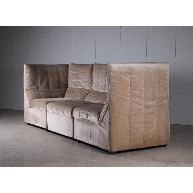 Italian Baia Modular Sofa by Antonio Citterio & Nava for B&B Italia, 1970s, Set of 3 For Sale - Image 13 of 15