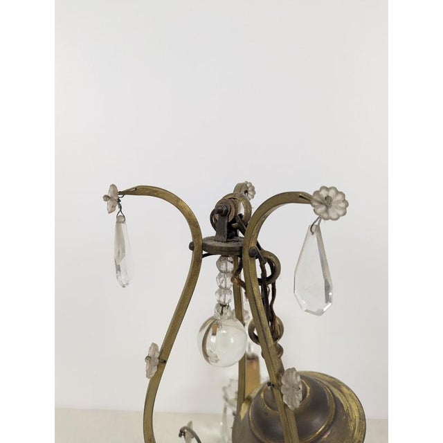 Neo-Classic Chandelier, 1940s For Sale - Image 4 of 5