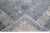 Beautiful modern Oushak hand-knotted wool rug with a gray field. This Oushak rug has a beige designed frame and blue...